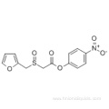Acetic acid,2-[(2-furanylmethyl)sulfinyl]-, 4-nitrophenyl ester CAS 123855-55-0